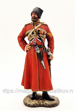 Старший урядник Собственного Его Величества Конвоя, 75 мм, Студия Большой полк