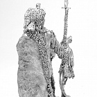 Миниатюра из олова 222 РТ Вождь пауни Парискаропа, 54 мм, Ратник