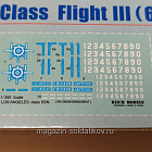 RN28007 USS Los Angeles Class Flight III 1/350 Riich Model (Q537-029) (Q537-029)