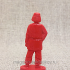 Солдатики из пластика Мальчик, играющий в бабки 2 (красный), Воины и битвы (CN221_2) (CN221_2)