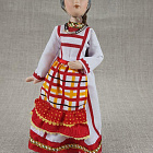 Кукла в чувашском девичьем костюме №27