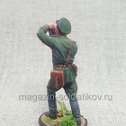 Военный фотокорреспондент, ст. лейтенант,1943-45 гг., 54 мм, Студия Большой полк (ИЛ1028.14.01.54) (ИЛ1028.14.01.54)