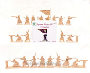 Солдатики из пластика Армия Ивана Грозного №3 (20 шт., бежевый) 1:32, Уфимский солдатик - фото