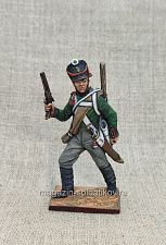 Миниатюра из олова Рядовой пионерного полка, 54 мм Студия Большой полк - фото