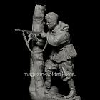 Сборная миниатюра из смолы Командир разведгруппы РККА, 75 мм, TRILOKA MINIATURES (TLK-75-026) (TLK-75-026)