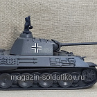 German Panther tank (gray w/insignia), CTS748A 1:32 ClassicToySoldiers, 2000 год выпуска (Q540-0117) (Q540-0117)