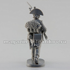 Сборная миниатюра из смолы Сержант полубригады, идущий, Франция, 28 мм, Аванпост