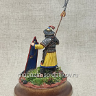 Фигурка из смолы Китайский тяжеловооруженный воин, 54 мм (575-013) (575-013)