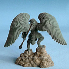 Сборная миниатюра из смолы CM-A07 Орел (Eagle), 40 мм, ScaleBro