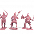 Солдатики из пластика Английская пехота/рыцари (бордовый), 1:32 Хобби Бункер