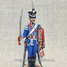 Миниатюра из олова Гусар 1812 г., 54 мм, Студия Большой полк (ИЛ2174.12.02.54) (ИЛ2174.12.02.54)