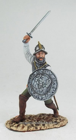 Миниатюра в росписи Испанский офицер, 54 мм