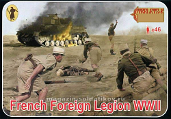 Солдатики из пластика French Foreign Legion WWII (1/72) Strelets (187) (187)