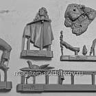 Сборная миниатюра из смолы Миры Фэнтези: Королева варваров, 54 мм, Chronos miniatures