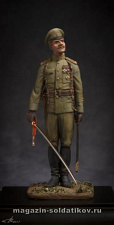 Сборная миниатюра из металла Офицер пехотных полков РИА 1914-17 гг. 54 мм, Chronos miniatures - фото