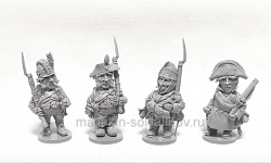 Сборная модель из смолы Суворовские походы №1, 50мм Chronos miniatures (BIK-50.021) (BIK-50.021)