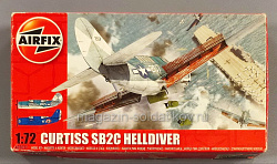 02031 А Самолет Curtiss SB2C Helldiver (1/72) Airfix (Q445-202) (Q445-202)