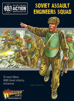 Soviet Assault Engineers squad 28mm Warlord (402214003) (402214003)