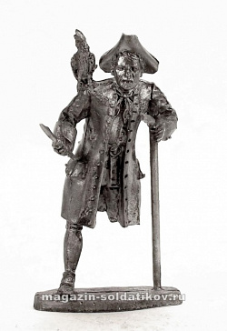 Миниатюра из олова 5141 СП Пират, XVII-XVIII вв., 54 мм, Солдатики Публия