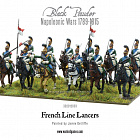 Сборные фигуры из пластика Набор миниатюр Napoleonic French Line Lancers 28 mm Warlord (WGN-FR-13) (WGN-FR-13)