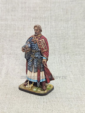 Миниатюра из олова Князь Александр Невский, 54 мм, Большой полк - фото