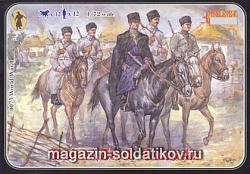 Солдатики из пластика Кубанские казаки (1/72) Strelets (073) (073)