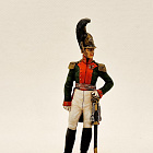 Миниатюра из олова Полковник Лейб-гвардии драгунского полка. Россия, 1810-15 гг., Студия Большой полк (ИЛ0537.12.02.54) (ИЛ0537.12.02.54)