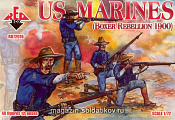Солдатики из пластика Морпехи США 1900 (1/72) Red Box - фото