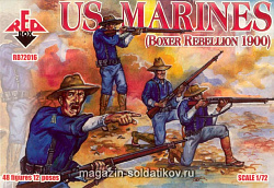 Солдатики из пластика Морпехи США 1900 (1/72) Red Box