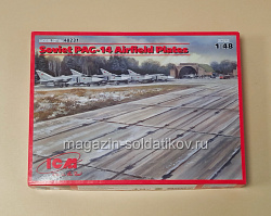 Сборная модель из пластика 48231 Soviet PAG-14 Airfield Plates (1/48) ICM (583-003) (583-003)