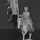 Сборная миниатюра из металла Урядник казачьих полков, Россия 1812-14, 54 мм, Chronos miniatures