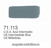 71113 UK  WWII Среднеземноморский синий,  Vallejo