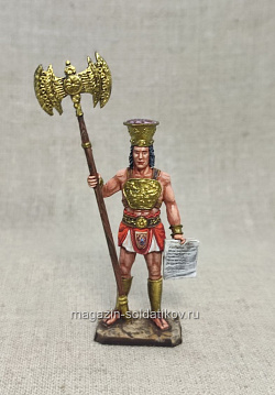 Миниатюра из олова Телохранитель царя Миноса 54 мм, Студия Большой полк (ИЛ2187.02.02.54) (ИЛ2187.02.02.54)