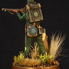Сборная миниатюра из смолы Британский стрелок 95-го полка 54 мм, Chronos miniatures (CHM-54089) (CHM-54089)