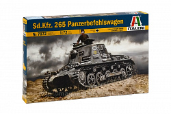 Сборная модель из пластика ИТ Бронеавтомобиль Sd.Kfz.265 Panzerbefehlswagen (1/72) Italeri