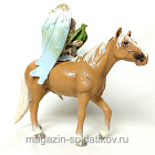 Эльфийка конная с птицей Schleich (704-1236) (704-1236)