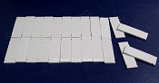 Плиты аэродромного покрытия ПАГ-14, набор 24 шт, 1:144, Таран - фото