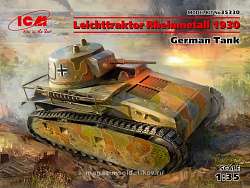 Сборная модель из пластика Немецкий танк Leichttraktor Rheinmetall 1930 (1/35) ICM