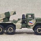 РСЗО 9К51 модель бронетехники 1/72 «Русские танки» №089 (РТ089) (РТ089)
