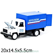 «ГАЗ 3307» Почта (звук+свет), Технопарк 1/43 - фото