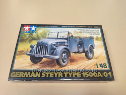 Tamiya 32549 Немецкий автомобиль Steyr Type 1500A/01 с 1 фигурой (1:48) (1/48) (QM-113) (QM-113)