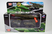 «Урал» ВС с ракетой Технопарк 1/43 - фото