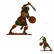 Волшебная фанера Горцы: Гиндул Гараизабал (дерево), Воины и битвы - фото