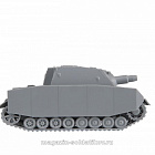 Сборная модель из пластика Немецкая самоходно-артиллерийская установка Sturmpanzer IV (1/100) Звезда (6244) (6244)