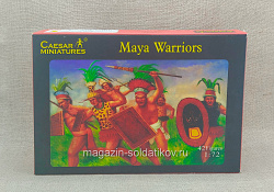 Солдатики из пластика CMH027 Армия Майя (1/72) Caesar Miniatures - 14 фигур из 42 (Q600-559) (Q600-559 )