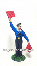 Краснофлотец - сигнальщик, ВМФ 1941-45 гг. - фото