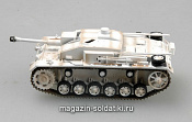 Масштабная модель в сборе и окраске САУ StuG III Ausf.F, Россия, 1942г. 1:72 Easy Model - фото