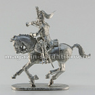 Сборная миниатюра из металла Трубач - драгун, 28 мм, Аванпост