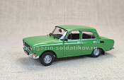 АС027 Москвич-2140 (1976—1988 гг.) зелёный, Автолегенды СССР №027
