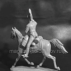 Сборная миниатюра из металла CHM-54350(М) Офицер конных гренадеров, Вюртемберг 1809-14 гг., 54 мм, Chronos miniatures (CHM-54350 (М)) (CHM-54350 (М) )